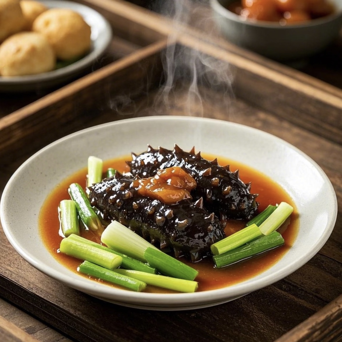 Food&Culture-鲁菜Sea Cucumber with Scallion.jpg